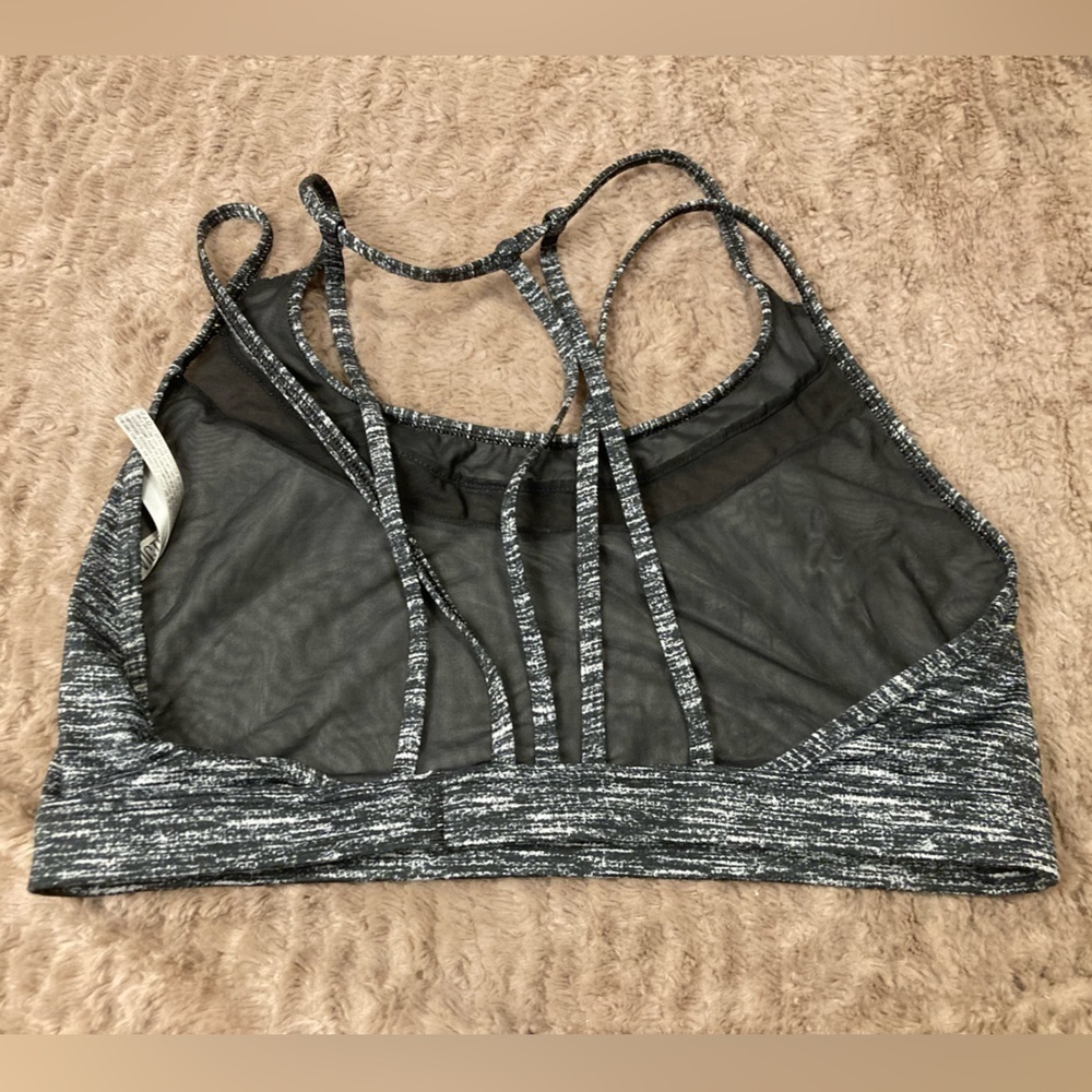 Victoria’s Secret Sport Black And Grey None Padded Sports Bra Size Large - Picture 5 of 9